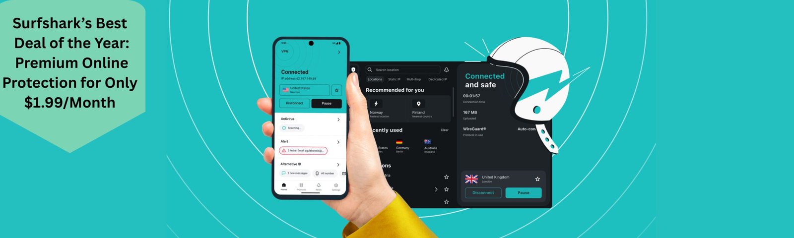 Surfshark’s Best Deal of the Year: Premium Online Protection for Only $1.99/Month